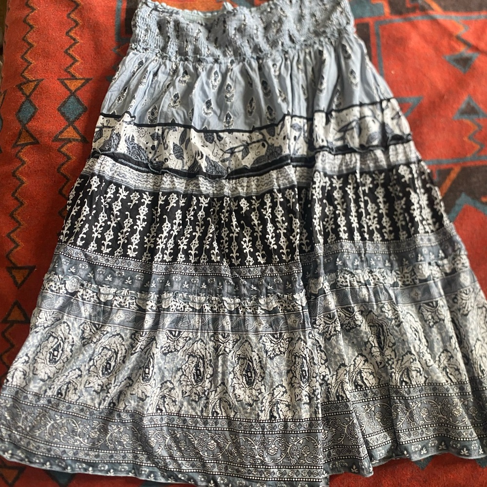 Black and Gray Women's Skirt